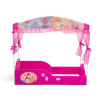 Letto per bambini Principesse con baldacchino Cenerentola Belle Raperonzolo Ariel, per età 2+