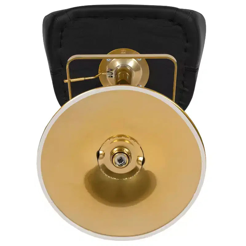 Sgabello da bar moderno con schienale arrotondato, regolabile in altezza, seduta girevole a 360°, in vinile, 150 kg