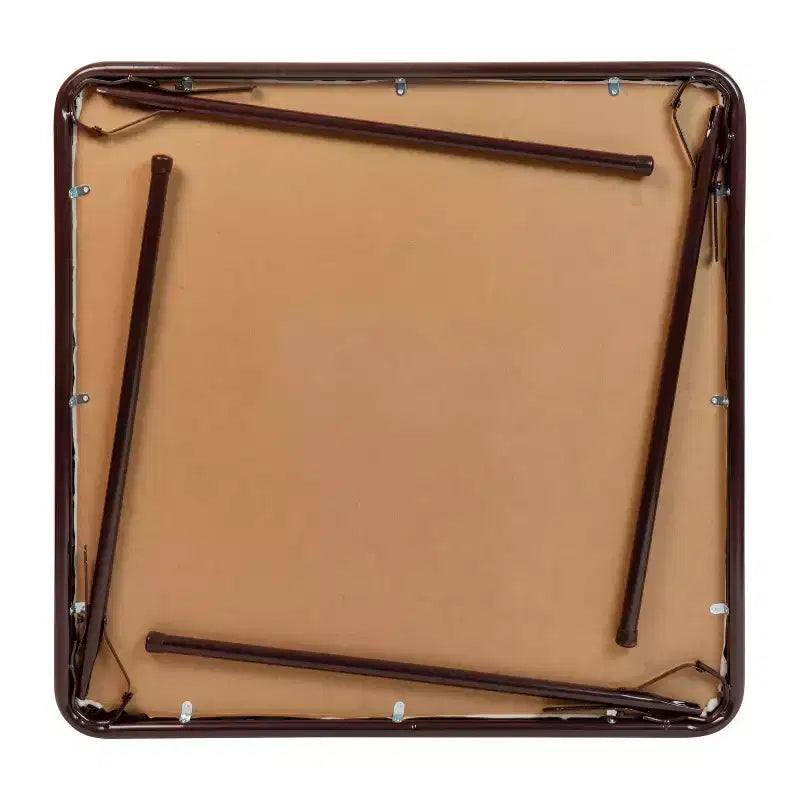 Tavolo Pieghevole con Piano in Vinile Tavolo da Gioco Tavolo da Pranzo Portatile 4 Posti