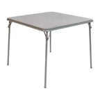 Tavolo Pieghevole con Piano in Vinile Tavolo da Gioco Tavolo da Pranzo Portatile 4 Posti