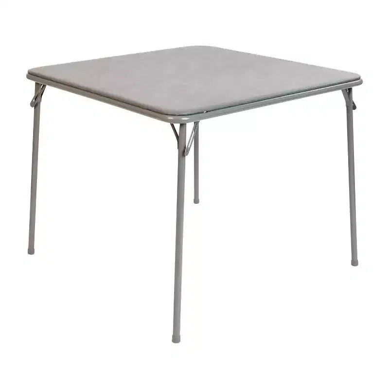 Tavolo Pieghevole con Piano in Vinile Tavolo da Gioco Tavolo da Pranzo Portatile 4 Posti