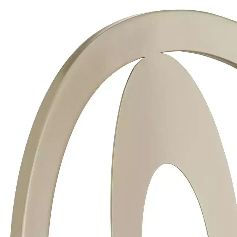 Sgabello da bar girevole in metallo color oro champagne da 74 cm, stile moderno di metà secolo con cuscino e schienale neri